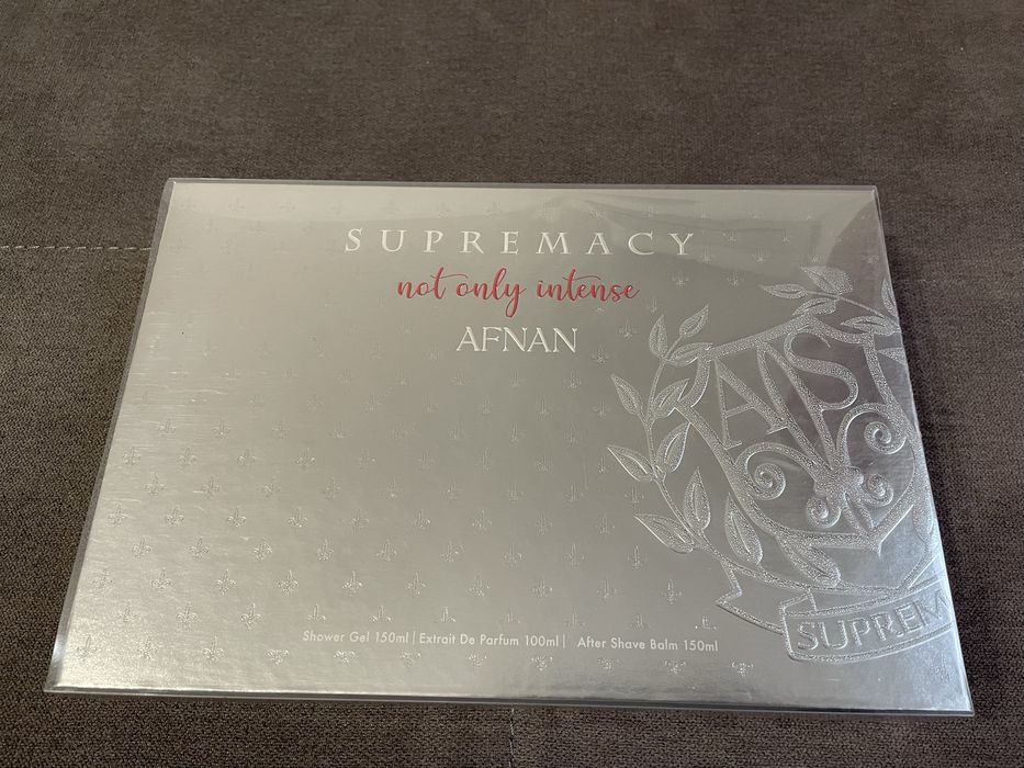Оригинален мъжки парфюм Afnan Supremacy - комплект от 3 части в кутия
