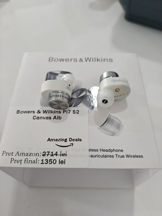 Căști Bowers & Wilkins Pi7 S2