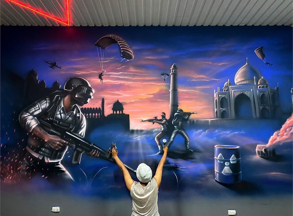 роспись стен, Художник, Граффити, Муралы