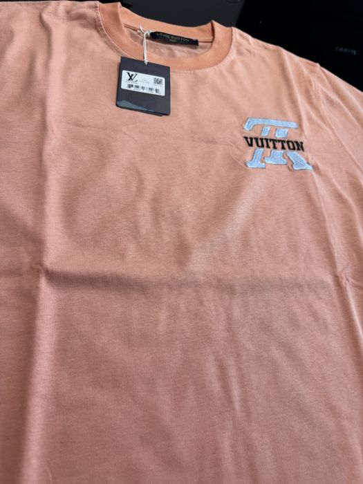 Louis Vuitton-Автентична мъжка чисто нова тениска Л