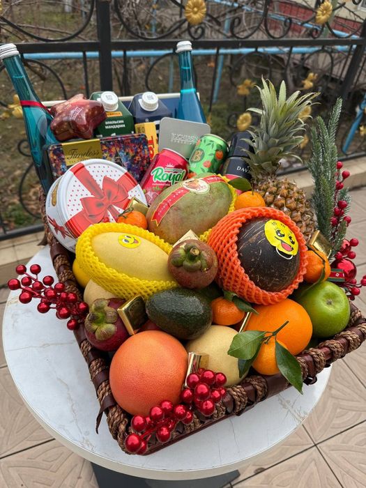 Премиум саватлар, фруктовые корзины