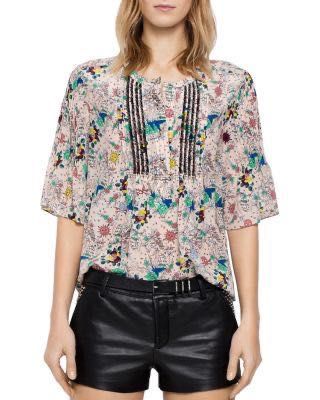Дамска копринена блуза ZADIG & VOLTAIRE