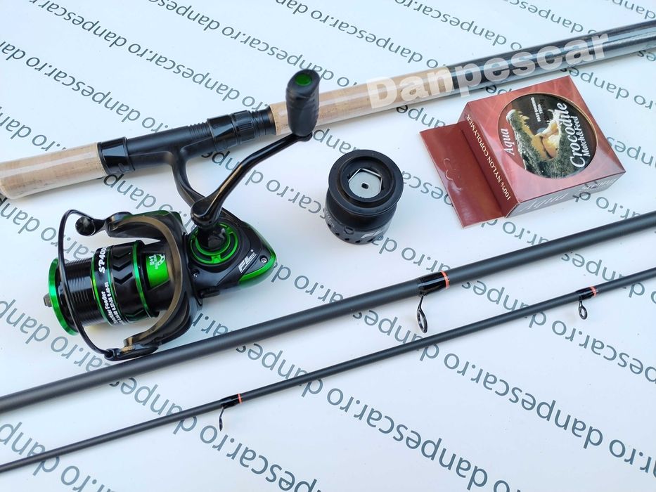 SET FEEDER Lanseta HARRIER 3,60m 120gr + Mulineta SPARKLER 4000 + fir