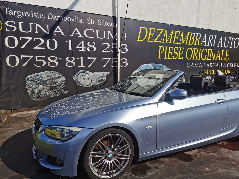 Dezmembrez bmw 325D e93/320 e93/decapotare bmw e93/bara e93/far e93