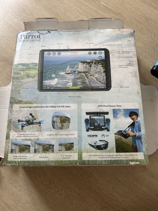 Drona parrot bebop drone