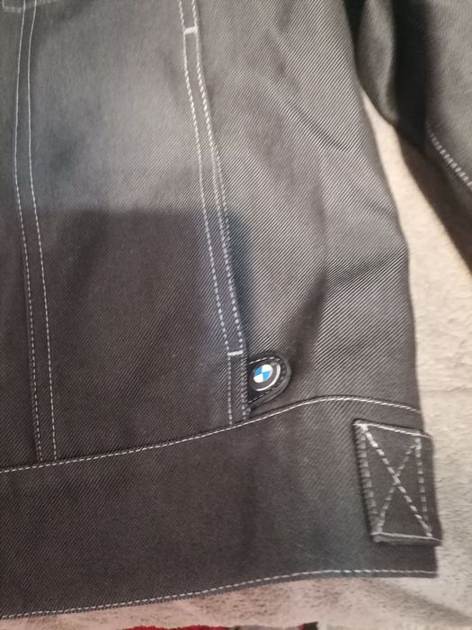 Geaca moto bmw black denim