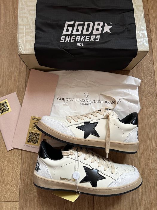 Adidasi Golden Goose Ballstar Negri 42 noi