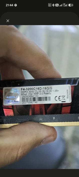 DDR4 8gb x2 g.skill