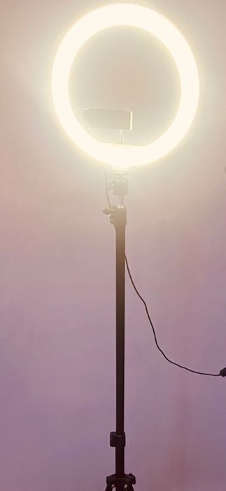 Vand lampa circulara led