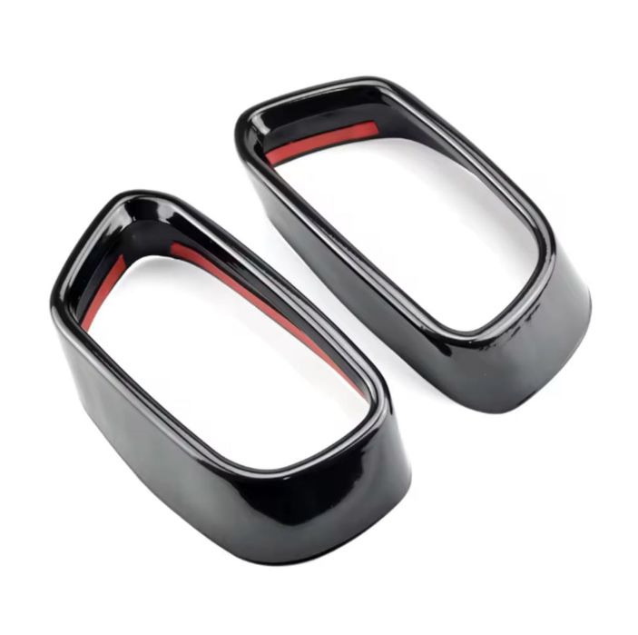 М Стикери Двойни Накрайници BMW X5 F15/X6 F16 -черен гланц- Тунинг