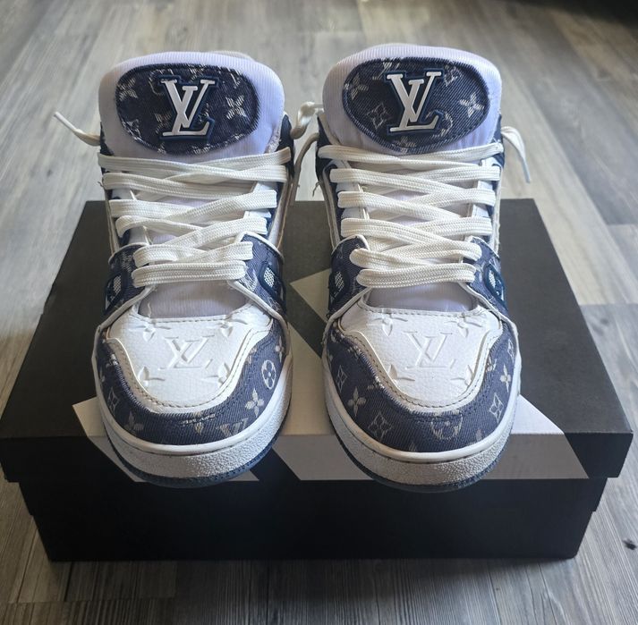 Louis Vuitton LV Trainers Monogram Denim (Blue)