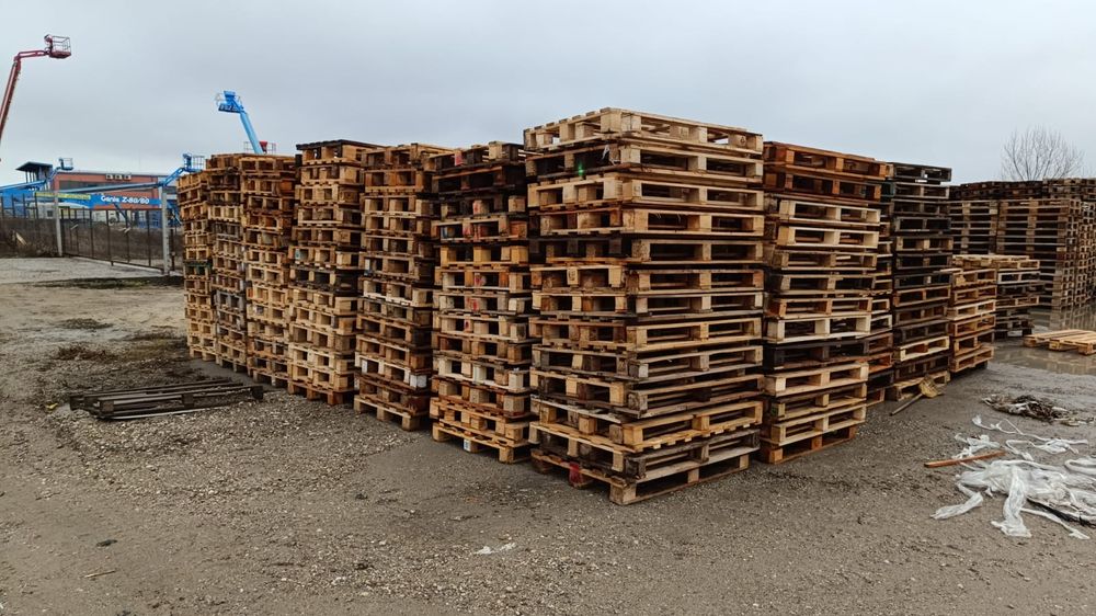 Vând paleți euro și non-euro