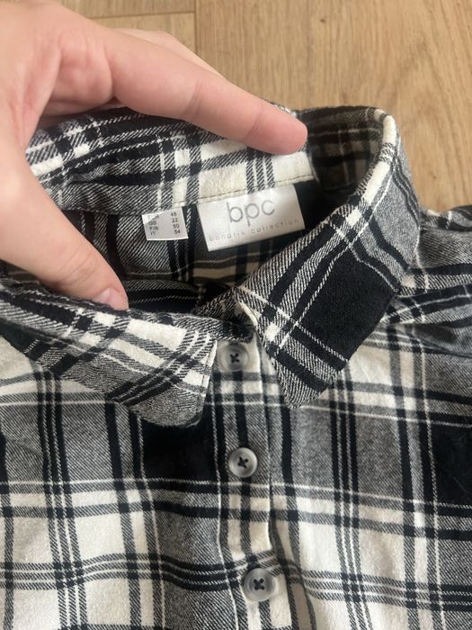 Rochie cămașă din bumbac Bonprix, mărimea 46