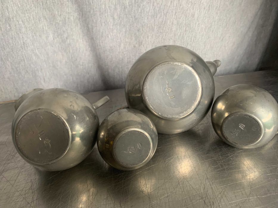 лот съдове калаени изделия GERO