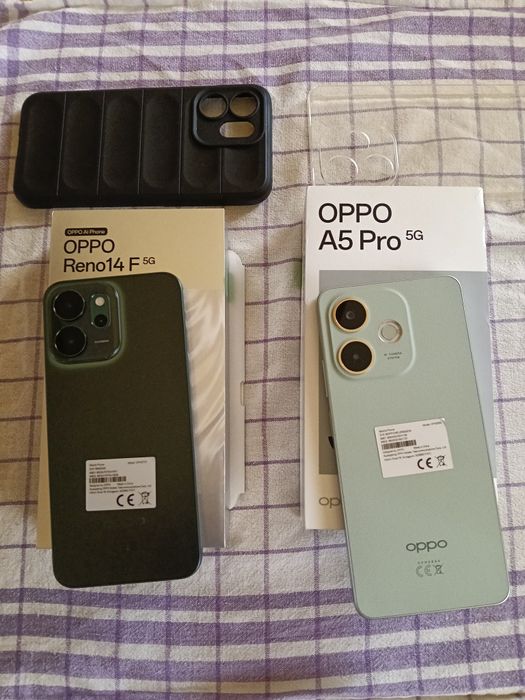 Oppo Reno 14F 5G   A5 Pro 5G