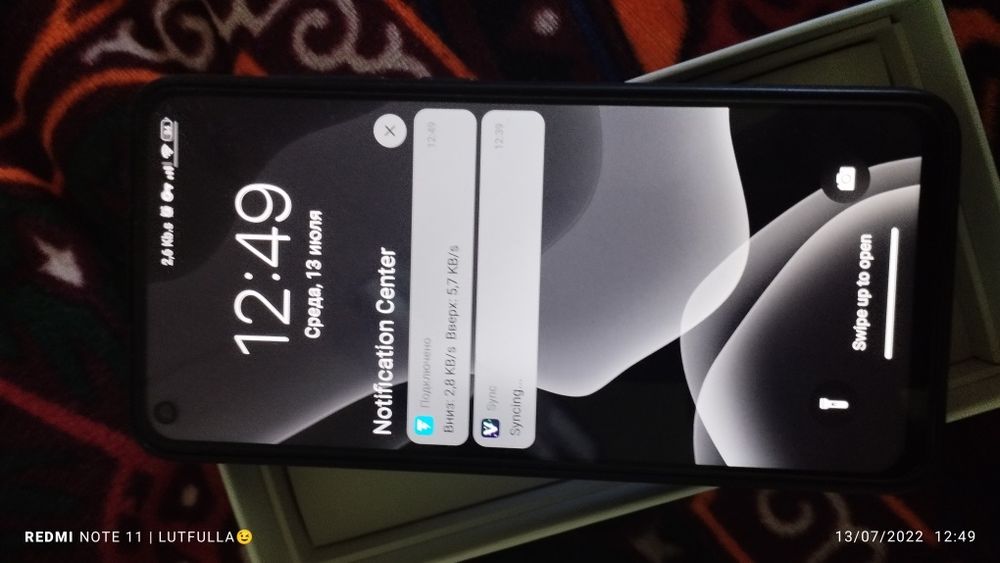 Redmi note 9 . 64 pamit келишамиз