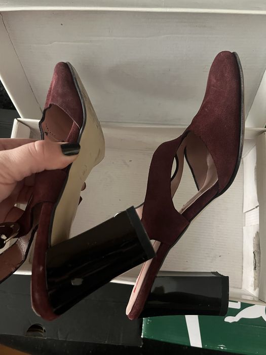 Червени обувки Гиздас, 38 размер