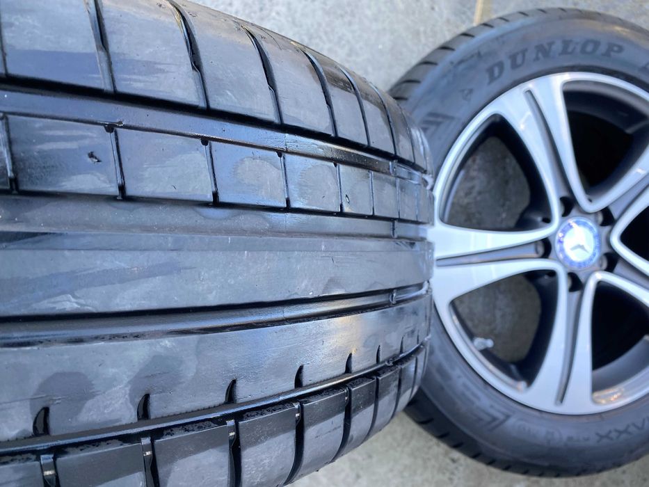 Jante originale Mercedes 17 cu anvelope de vara "W213 E Class"