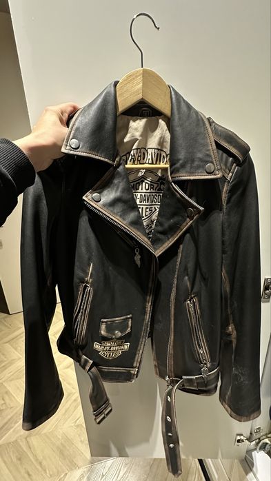 Винтаж. Кожаная куртка Harley Davidson. Эксклюзив