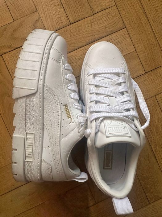 Puma Mayze бели кецове