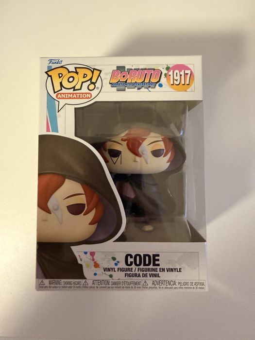 Naruto Boruto Funko Pop Code