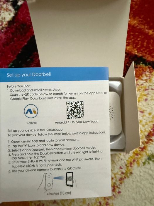 Sonerie Video Smart WiFi