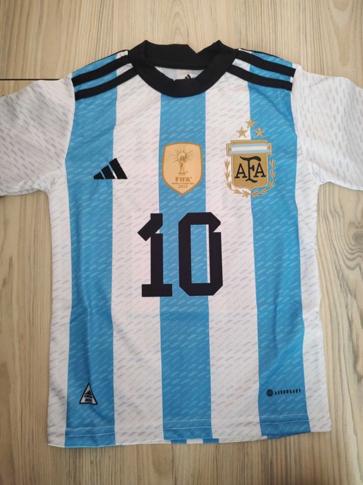 Ново детско-юношески костюмче Messi 10 Аржентина