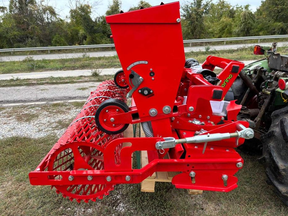 Комбинирана сеялка за семена зърно райграс DEL MORINO PROFESSIONAL 150