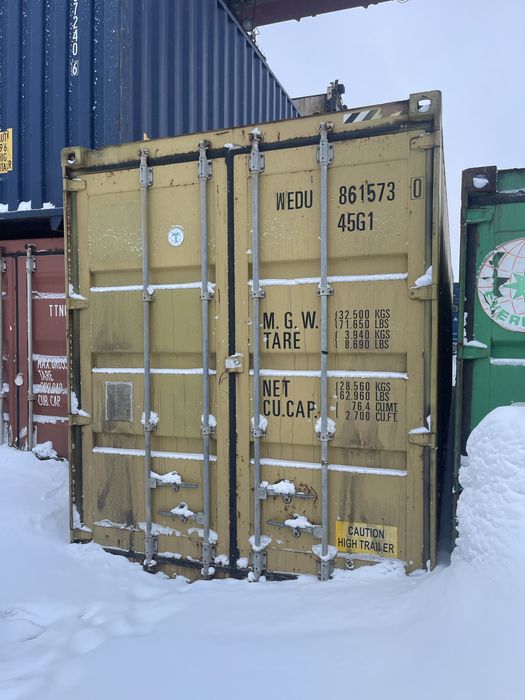 Контейнеры 40 футовые МОРСКИЕ 2,9 высотой HQ в Отличном Состоянии ПЕТР