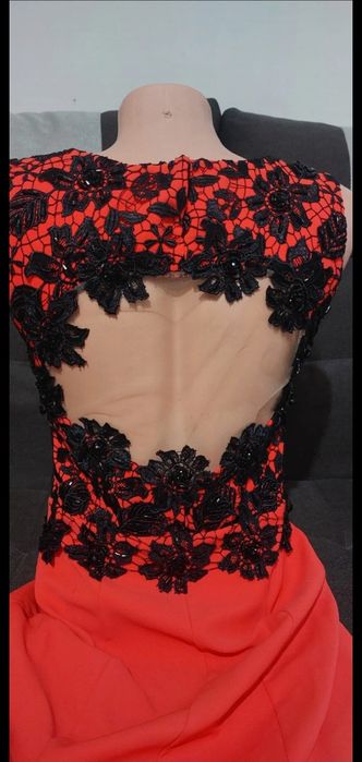 Rochie cu putina trena, ocazie, banchet, nunta