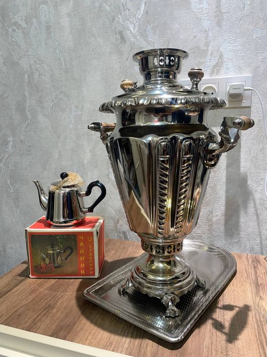 Samavar 5 litir Tula 1 sort ideal xolatta