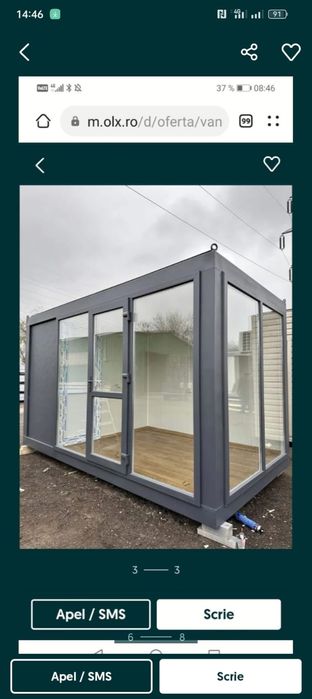 Vand containere modulare preturi foarte avantajoase