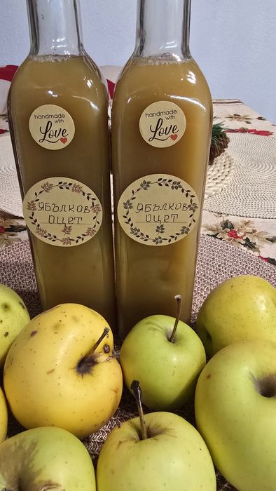 Нефилтриран ябълков оцет  500мл.