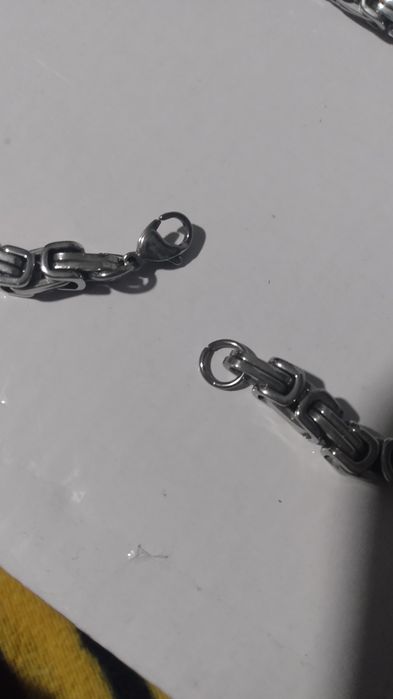 Ланци медицинска стомана и посребрени