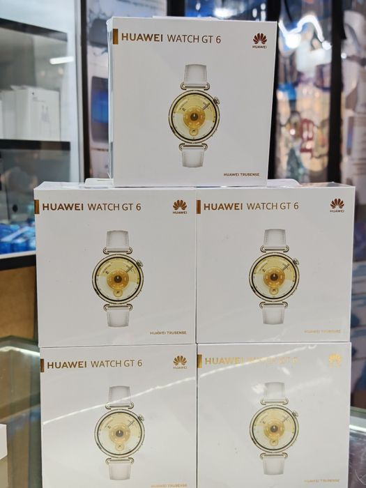 Часы Huawei Watch Gt6 41mm белая кожа