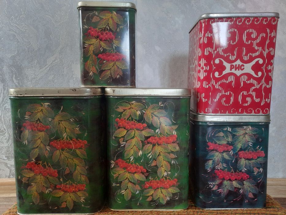 Банки для круп. СССР