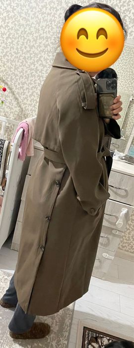 Продам тренч цвета хаки