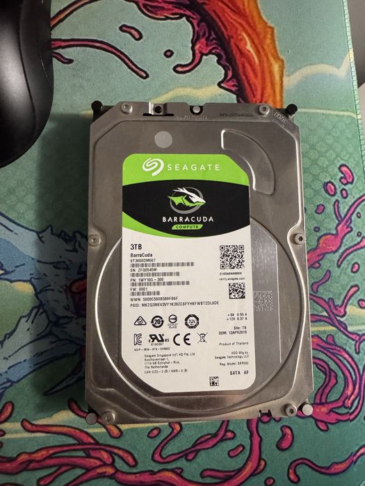 Se vinde SeagateBarracuda compute 3TB ,5400 rpm,  256 mb cache , SATA-III
