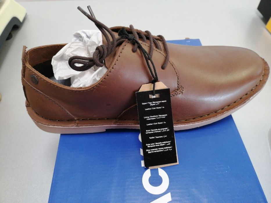 Мъжки боти естествена кожа :черни