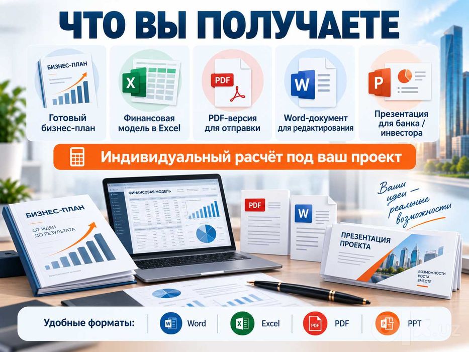 Бизнес-план для банка | Финансовая модель | ТЭО
