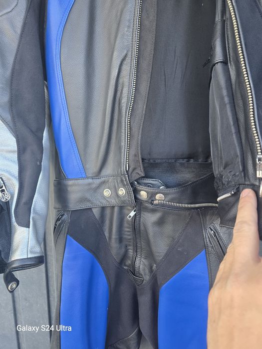 Combinezon moto Haro din piele integral,marime 48