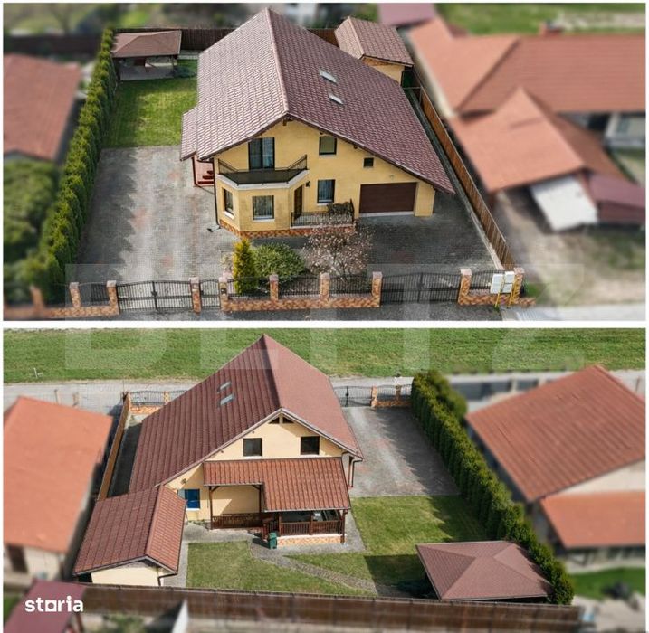 Casa spatioasa, complet mobilata si utilata, teren 700 mp –Reghin