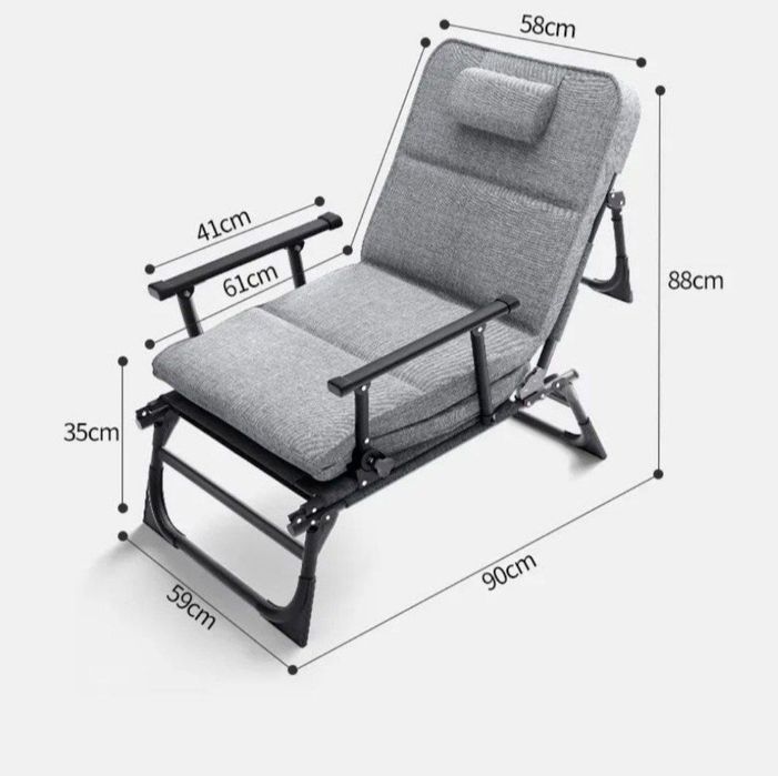 Раскладушка трансформер кресло очень удобно качество отличное