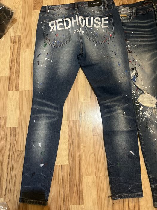 Blugi redhouse albastrii (marimea L,XL)
