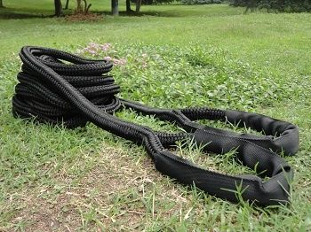 Динамический трос 9м, стропа динамическая рывковая.