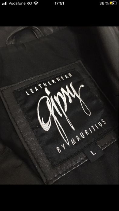 Geaca de piele Gypsy Leather