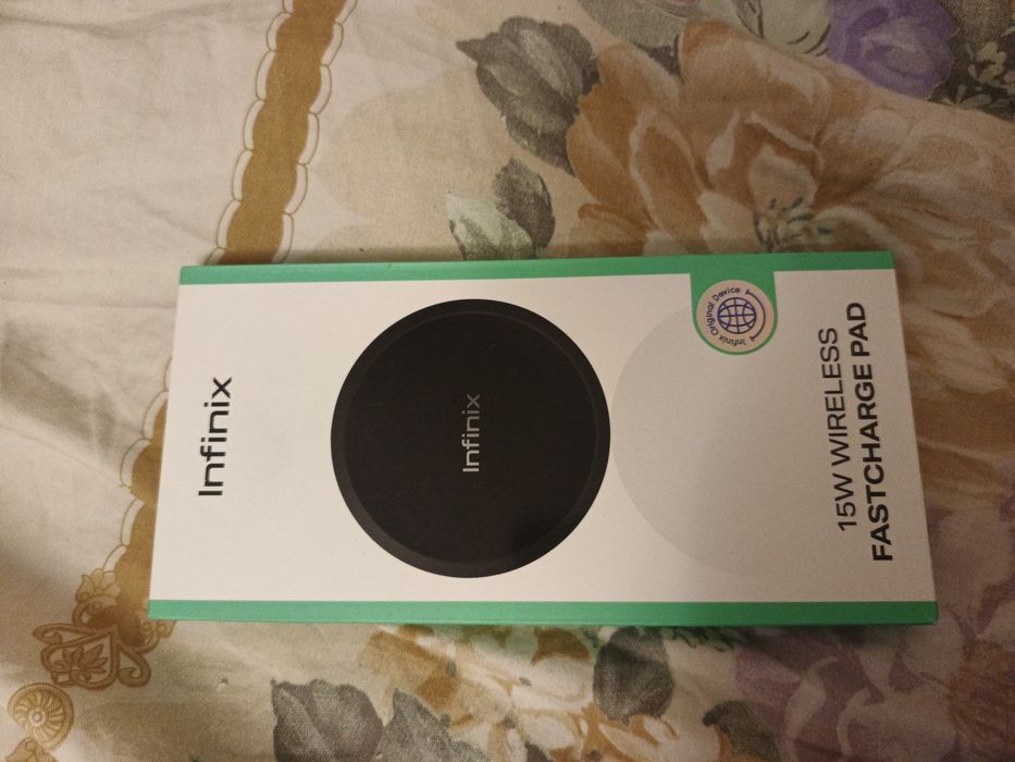 Продам беспроводную зарядку от infinix