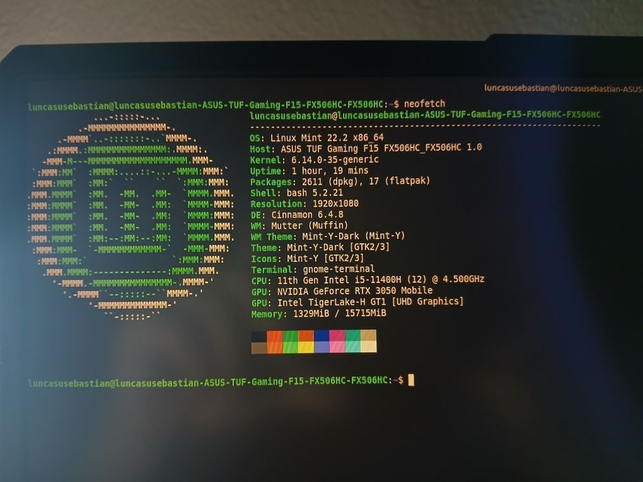 Asus Gaming TUF F15 2021 in stare perfecta