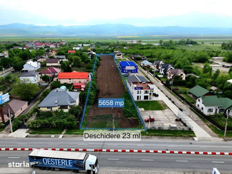 Teren 5,658 mp strada Calea Republicii Bacau