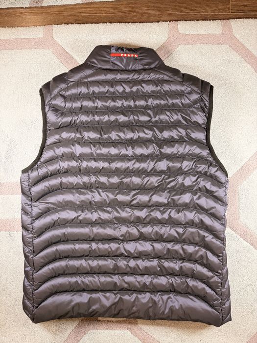 Prada Vesta Albastru inchis-Mov